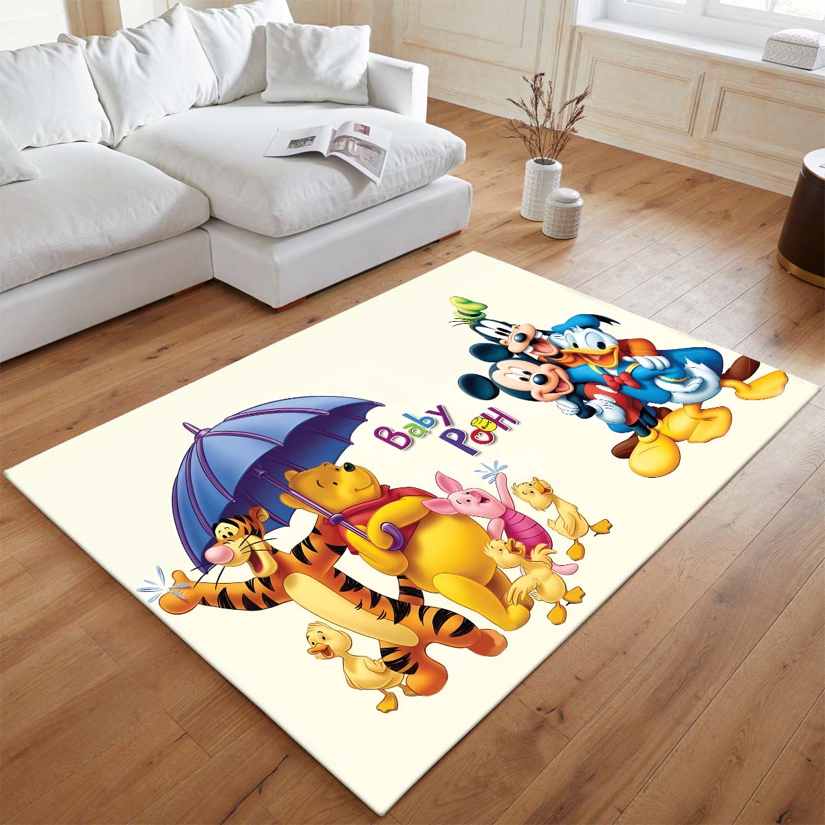 Winnie Pooh und Disney Charaktere Teppich - TOK – Bild 2