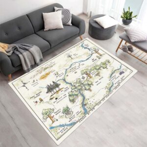 Winnie Pooh Karte 2 Teppich - TOK