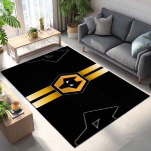 Alternative view of Wolverhampton Wanderers Fußballclub 05 Teppich