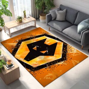 Alternative view of Wolverhampton Wanderers Fußballclub 14 Teppich