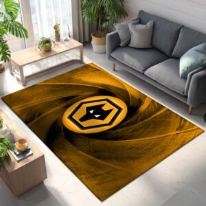 Alternative view of Wolverhampton Wanderers Fußballclub 18 Teppich