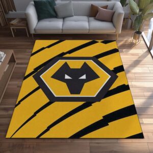 Alternative view of Wolverhampton Wanderers Fußballclub 20 Teppich