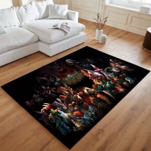 Alternative view of World of Warcraft Alle Charaktere Teppich - TOK