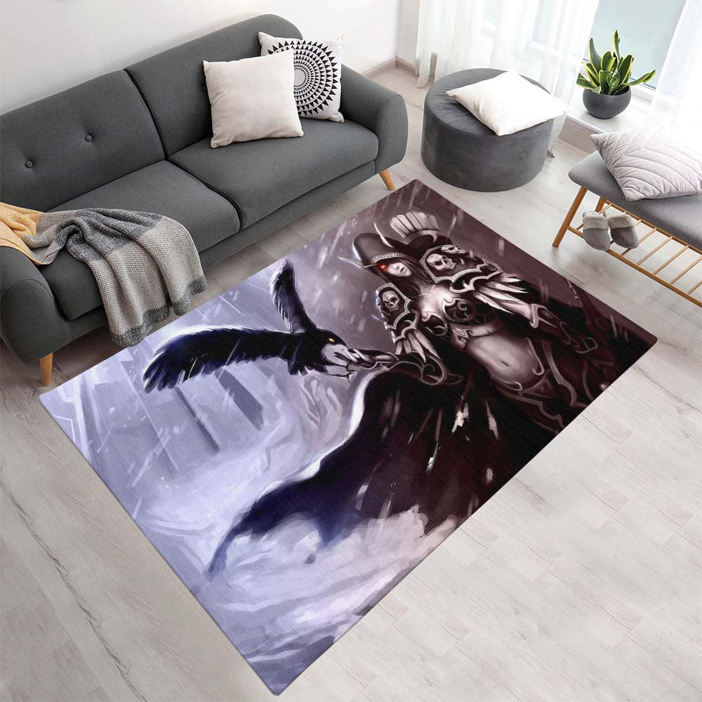 World of Warcraft Sylvanas Windläufer mit Krähe Teppich - TOK