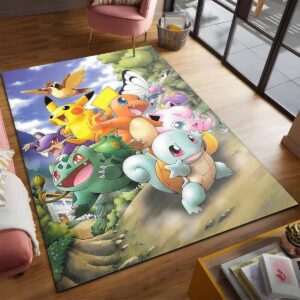 Alternative view of Alle Glcklichen Pokmon Teppich