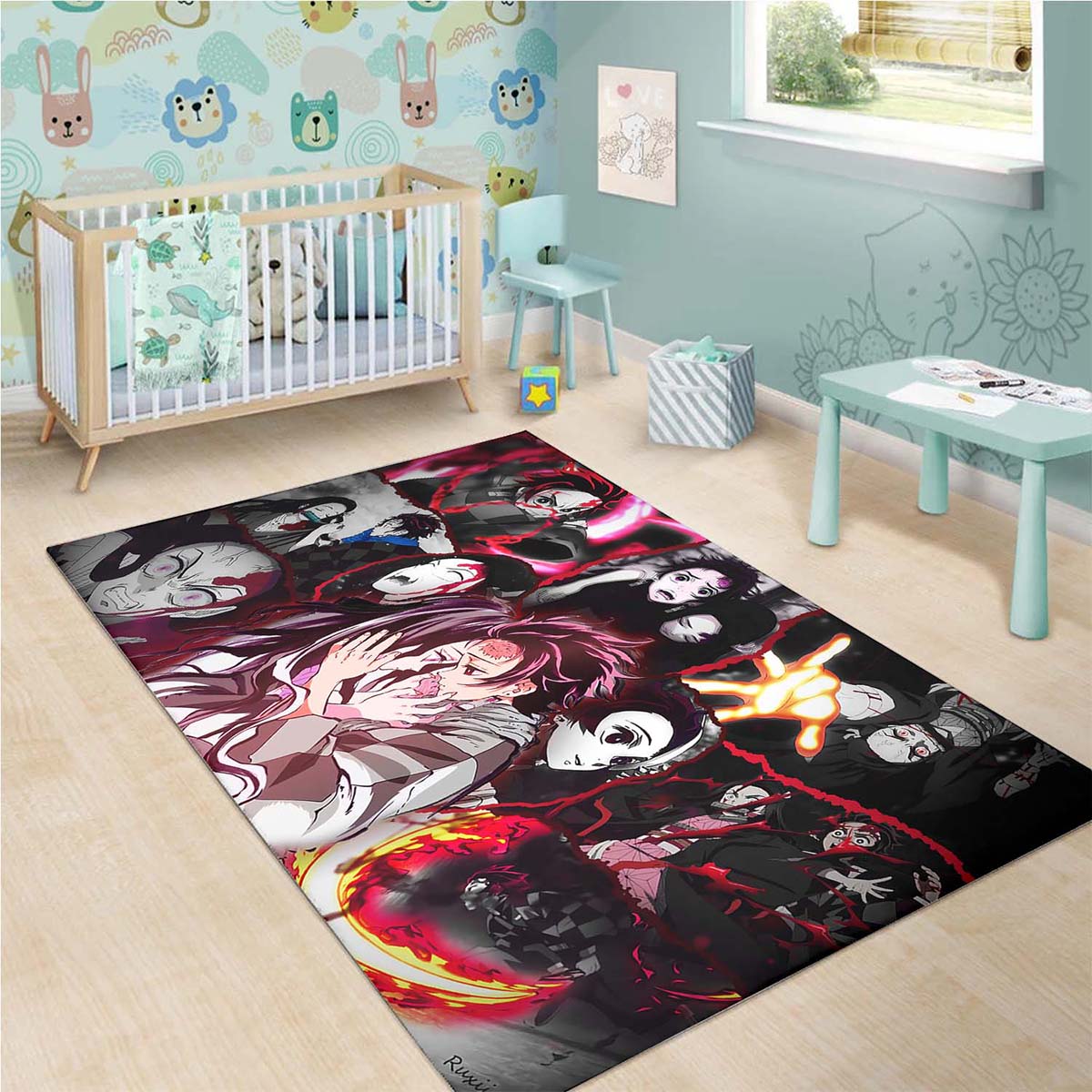 Anime Demon Slayer Kimetsu Kimetsu No Yaiba Teppich – Bild 3