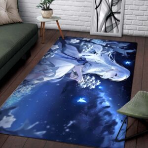 Alternative view of Anime Girl Dream 1 Teppich