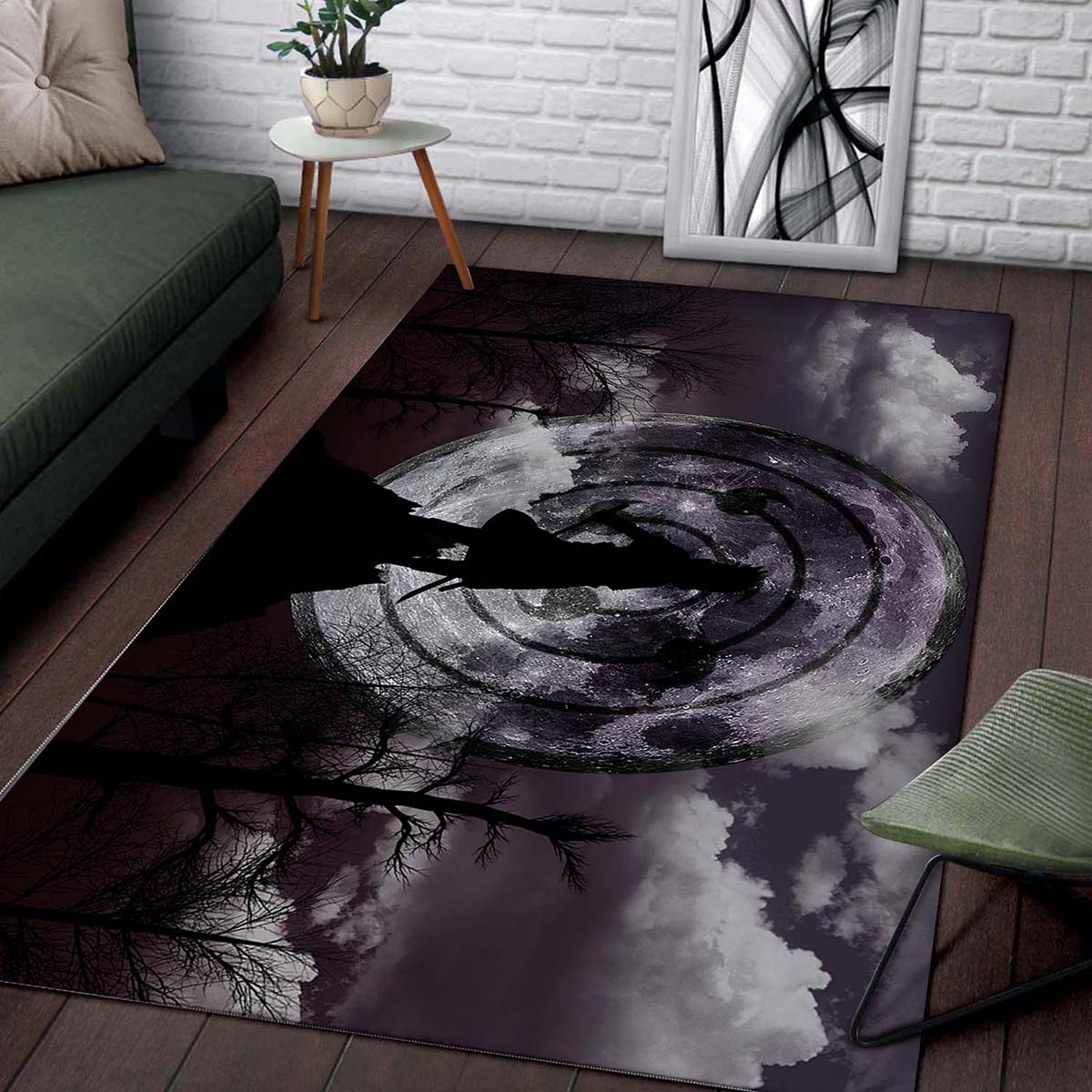 Anime Naruto Uchiha Sasuke Teppich – Bild 2