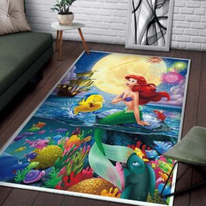 Alternative view of Ariel The Little Mermaid Disney 101 Teppich