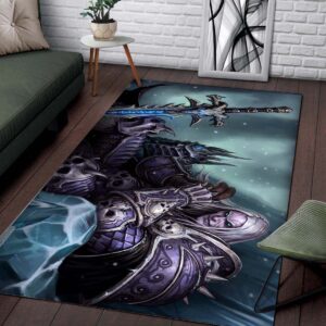 Alternative view of Arthas Menethil The Frozen Throne Teppich