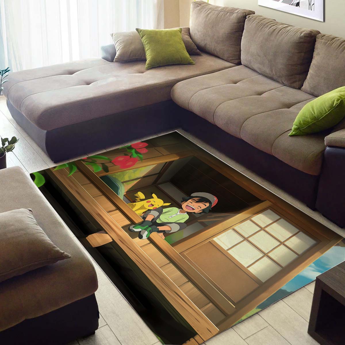 Ash Ketchum Pikachu Teppich – Bild 3
