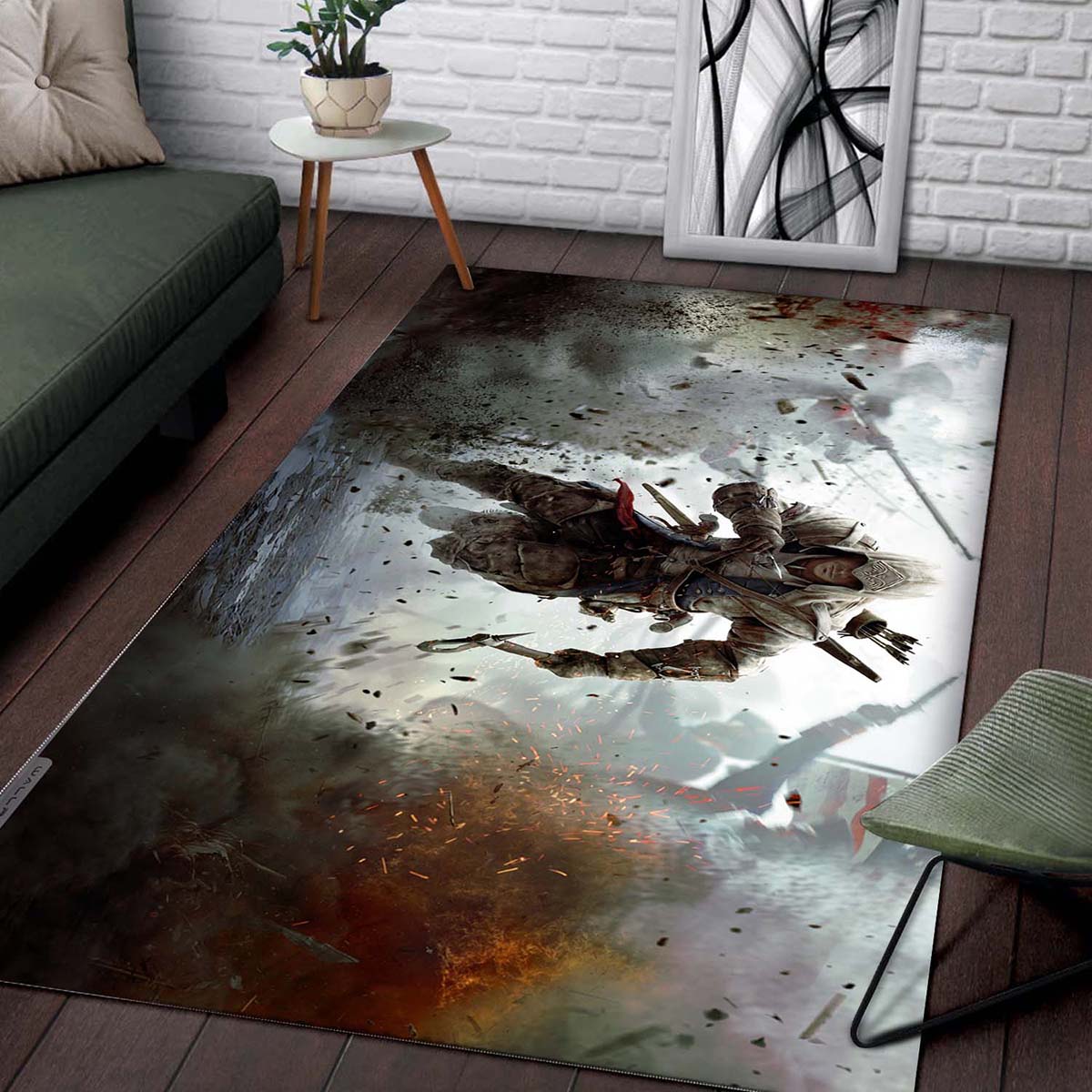 Assassins Creed 3 Connor Free Running Teppich – Bild 2