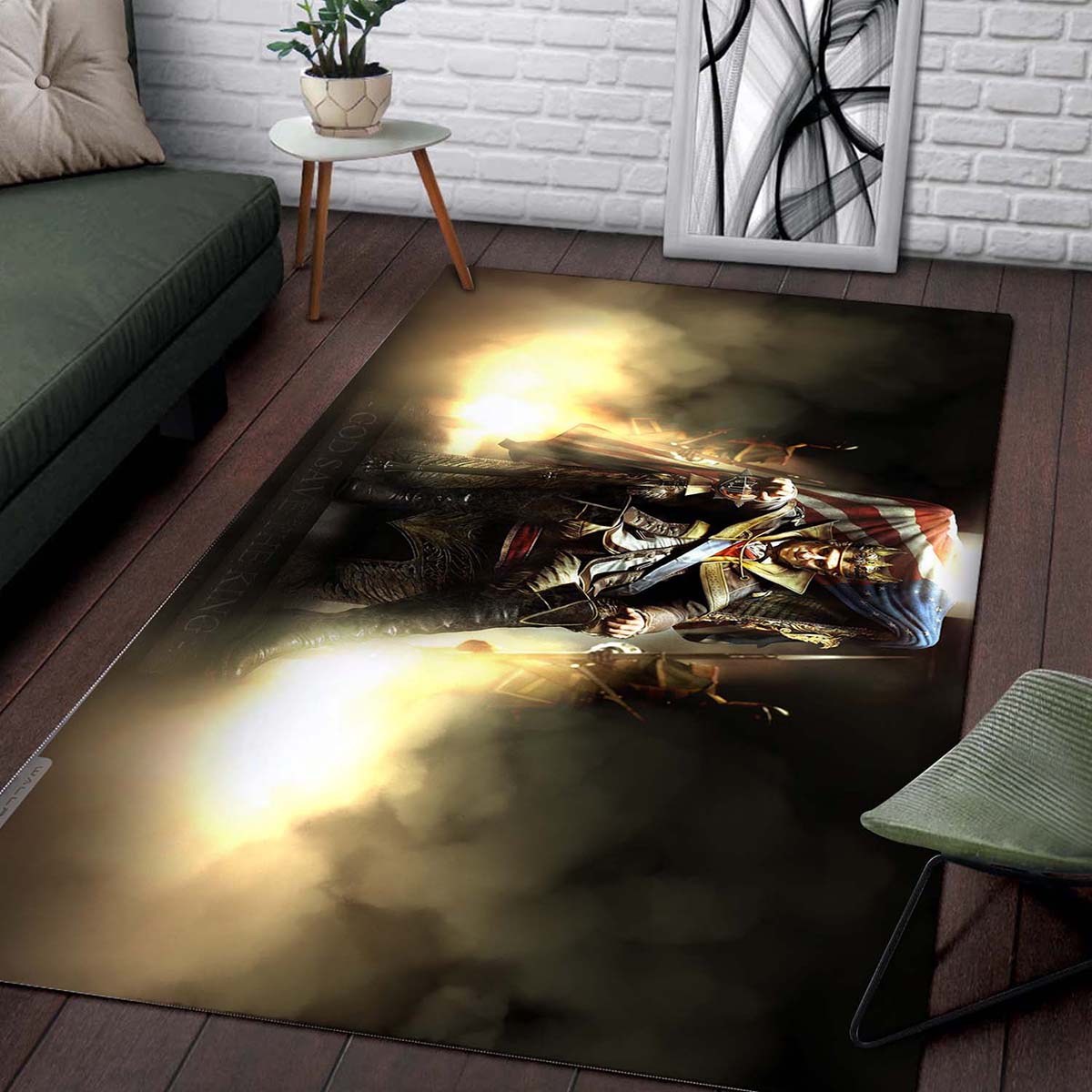 Assassins Creed Iii George Washington Teppich – Bild 2
