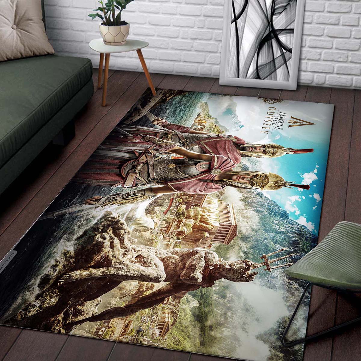 Assassins Creed Odyssey Kassandra Alexios Teppich – Bild 2