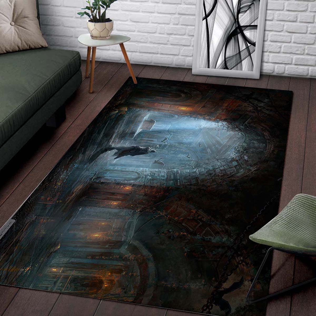 Assassins Creed Painting Teppich – Bild 2