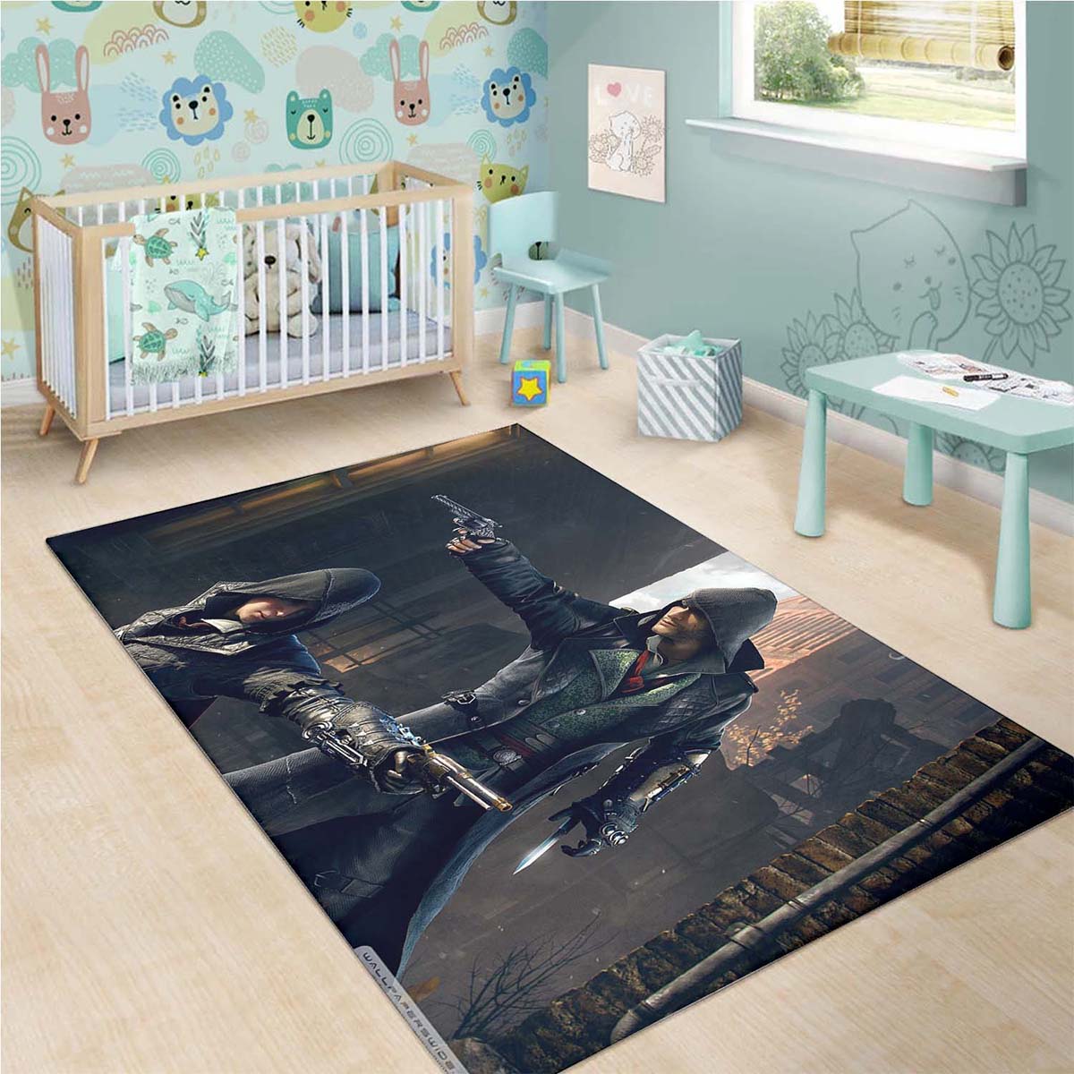 Assassins Creed Syndicate Twin Assassins Teppich – Bild 3
