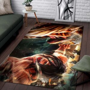 Alternative view of Attack On Titan 5 Teppich