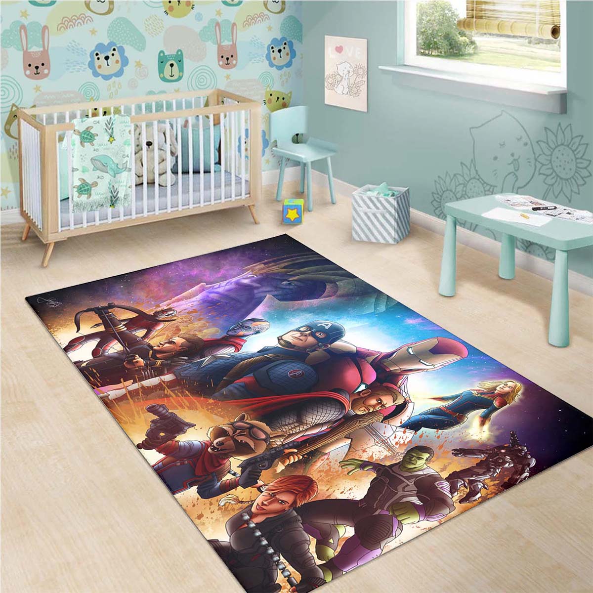 Avengers Marvel 27 Teppich – Bild 3