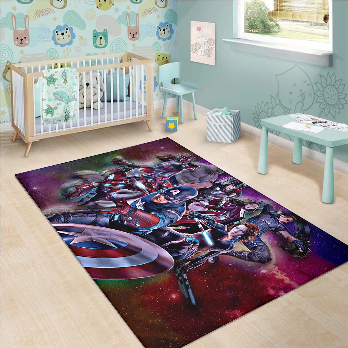 Avengers Marvel 5 Teppich (New) – Bild 3