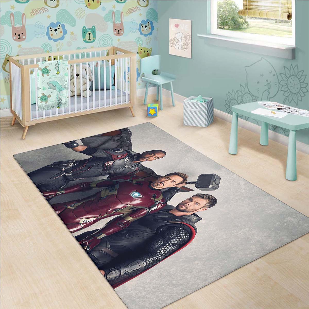 Avengers Marvel 6 Teppich (New) – Bild 3
