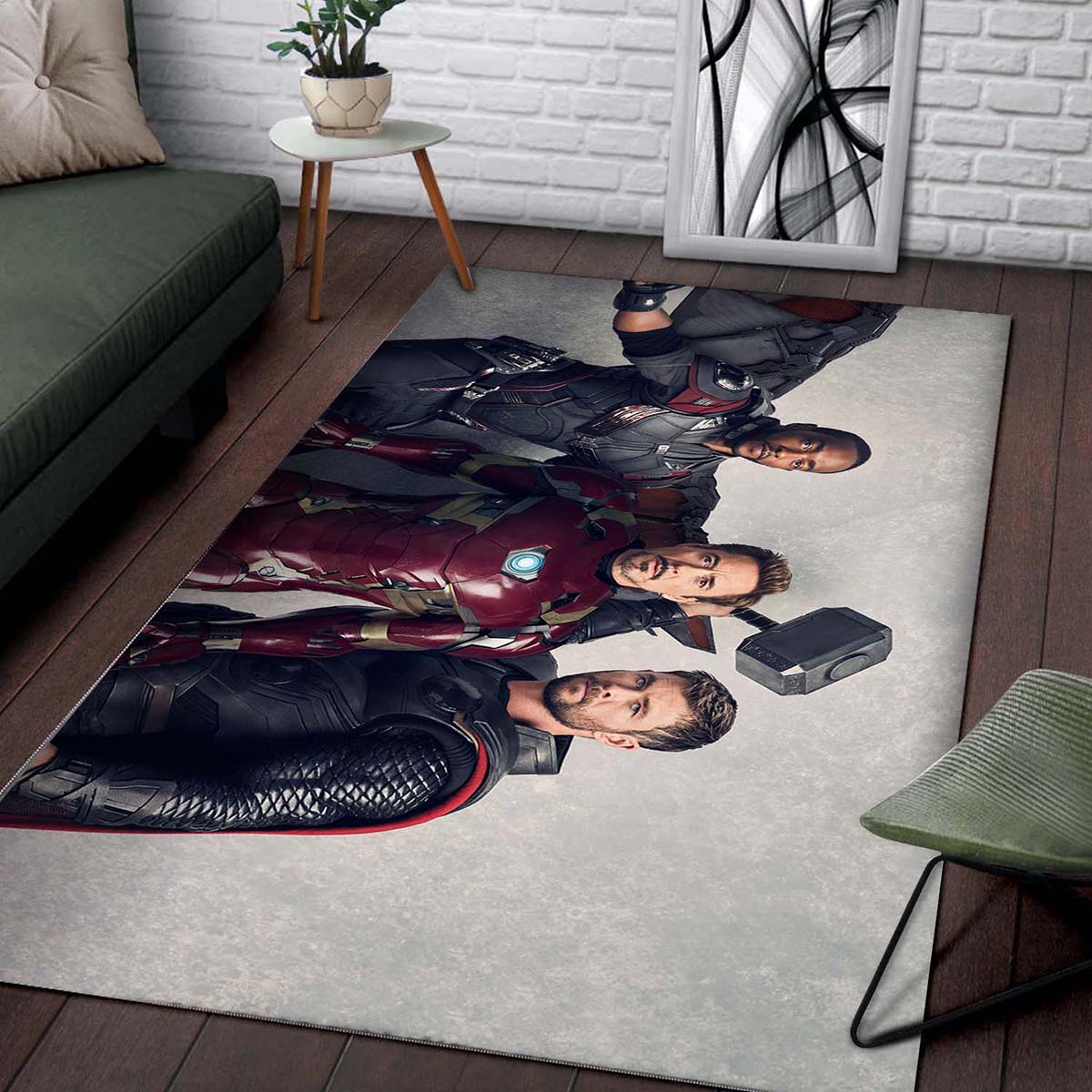 Avengers Marvel 6 Teppich (New) – Bild 2