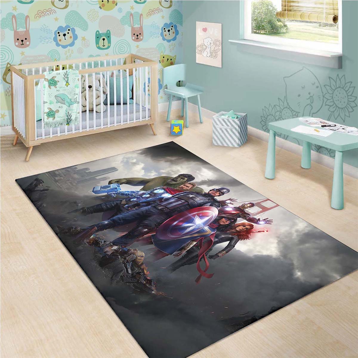 Avengers Marvel 8 Teppich (New) – Bild 3