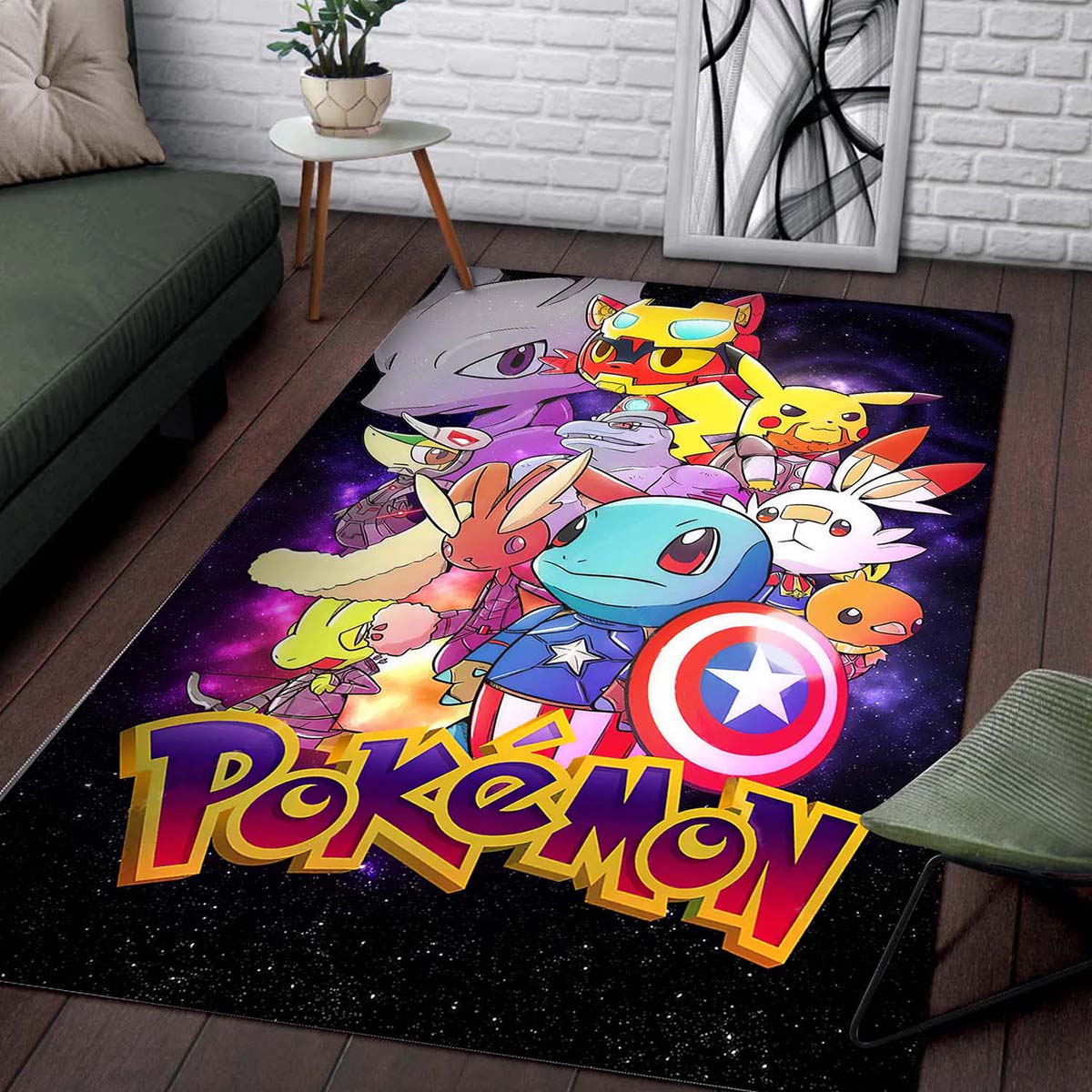 Avengers Pokemon Teppich – Bild 2