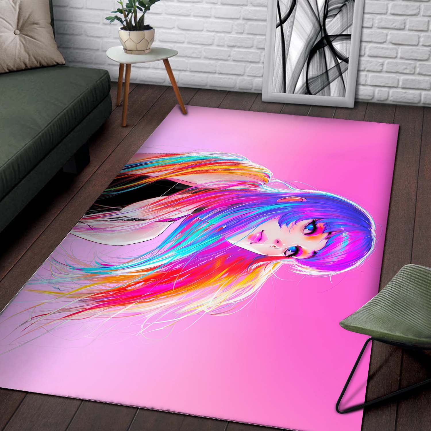 Beautiful Girl Teppich – Bild 2