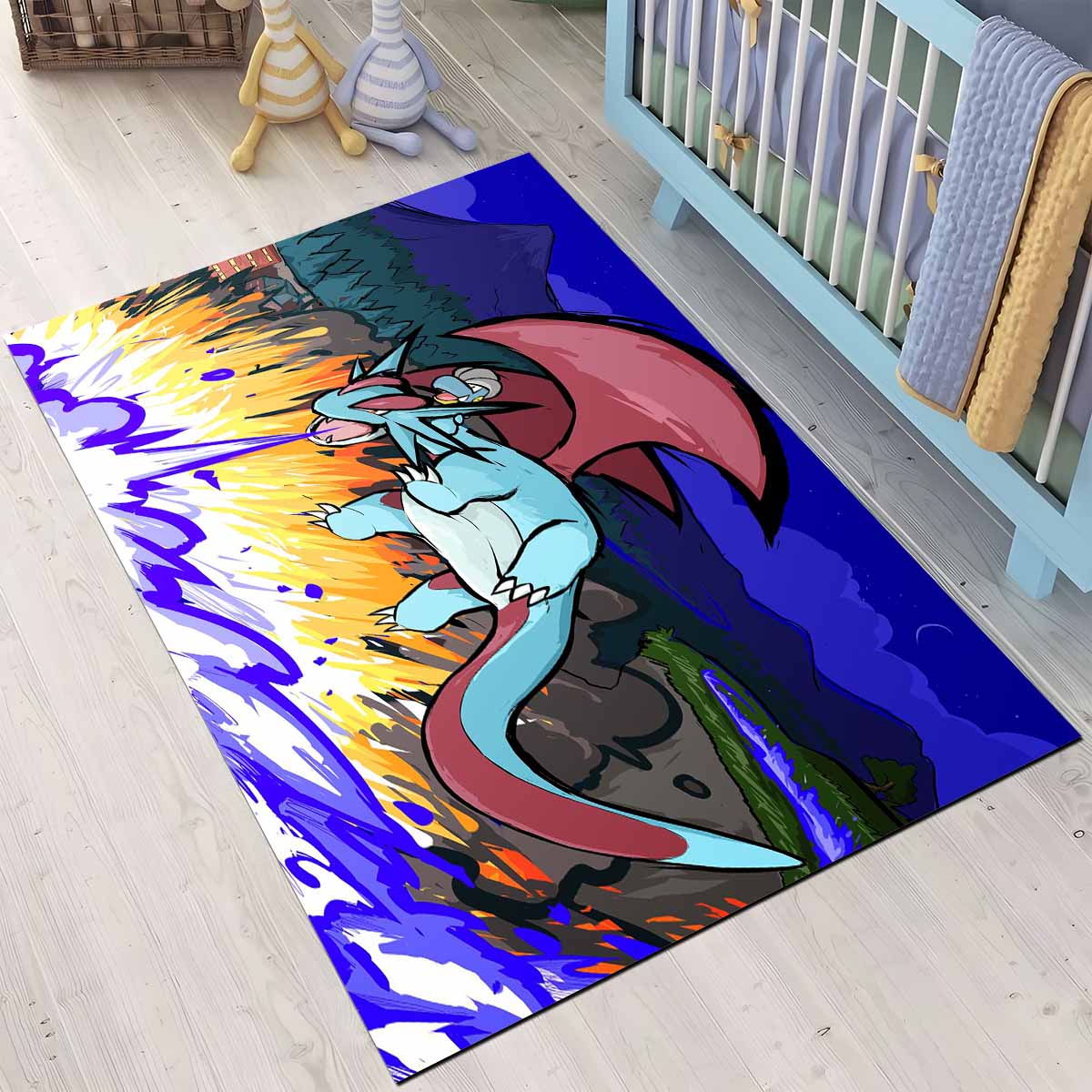 Brutalanda Pokmon Salamence Pokemon 3 Teppich – Bild 3