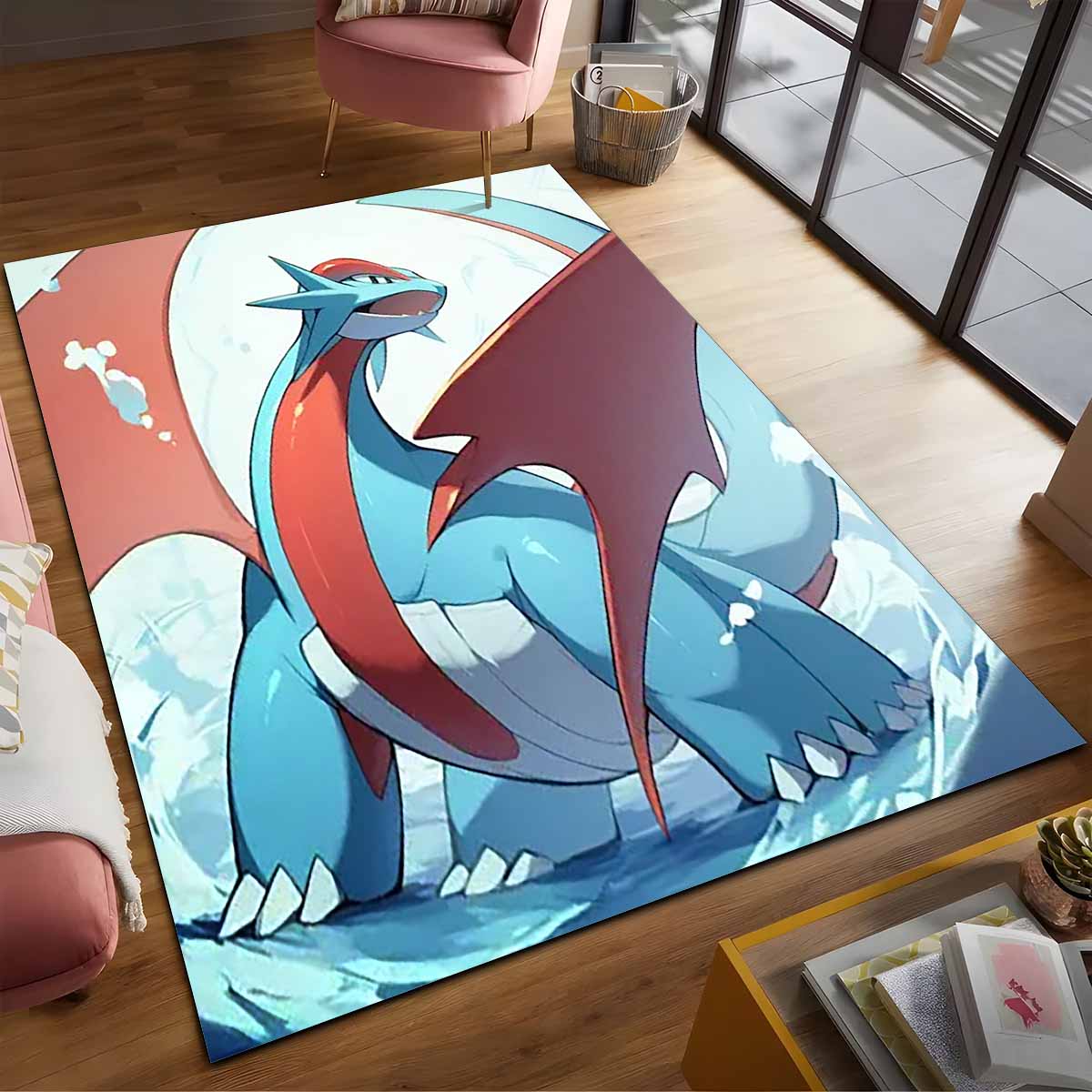 Brutalanda-Pokmon-Salamence-Pokemon-5-Teppich – Bild 2