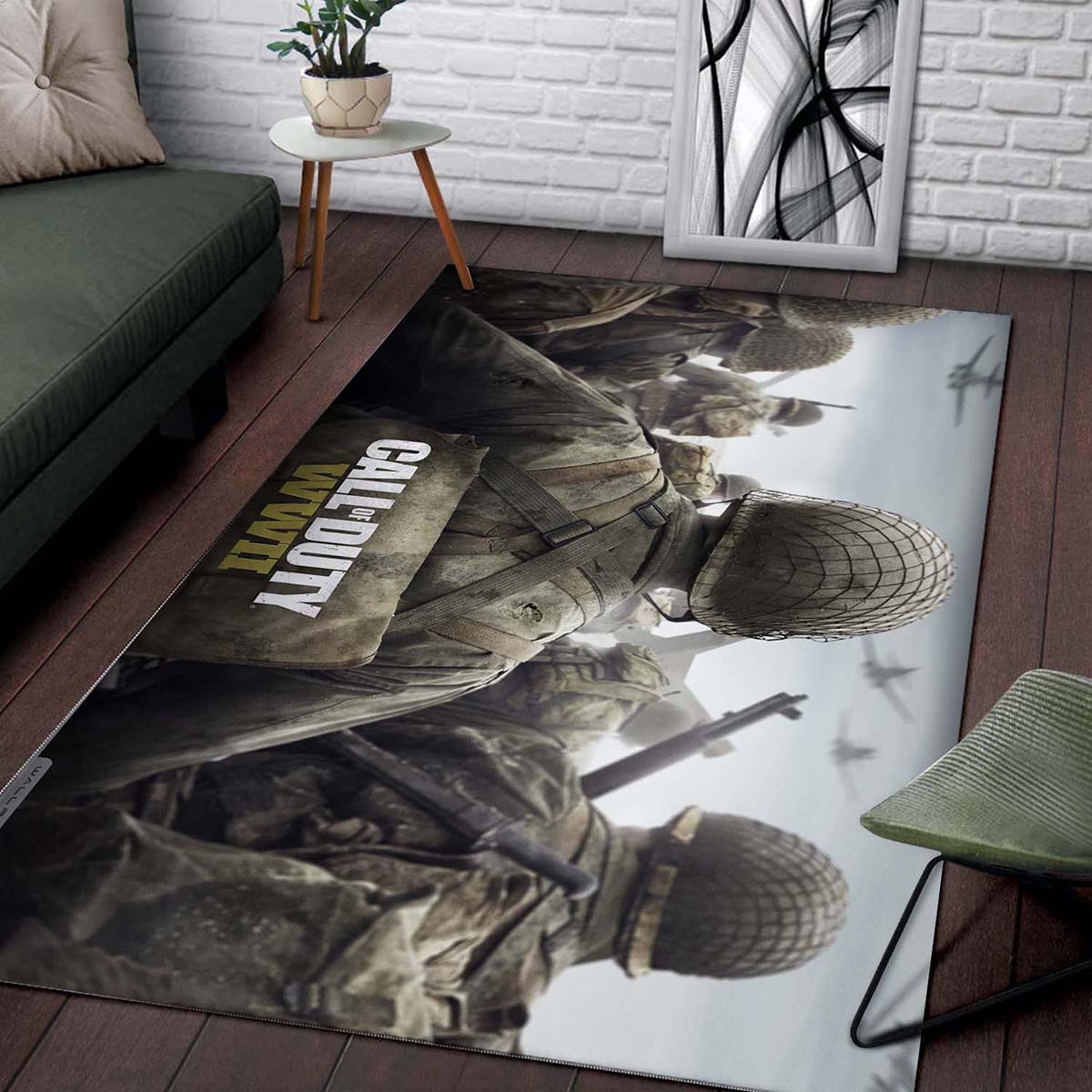 Call Of Duty Wwii 2 Teppich – Bild 2