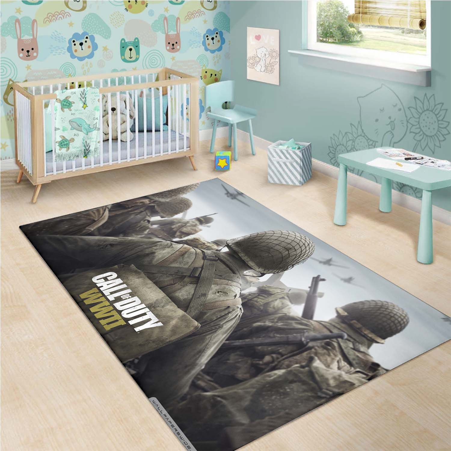 Call Of Duty Wwii 2 Teppich – Bild 3