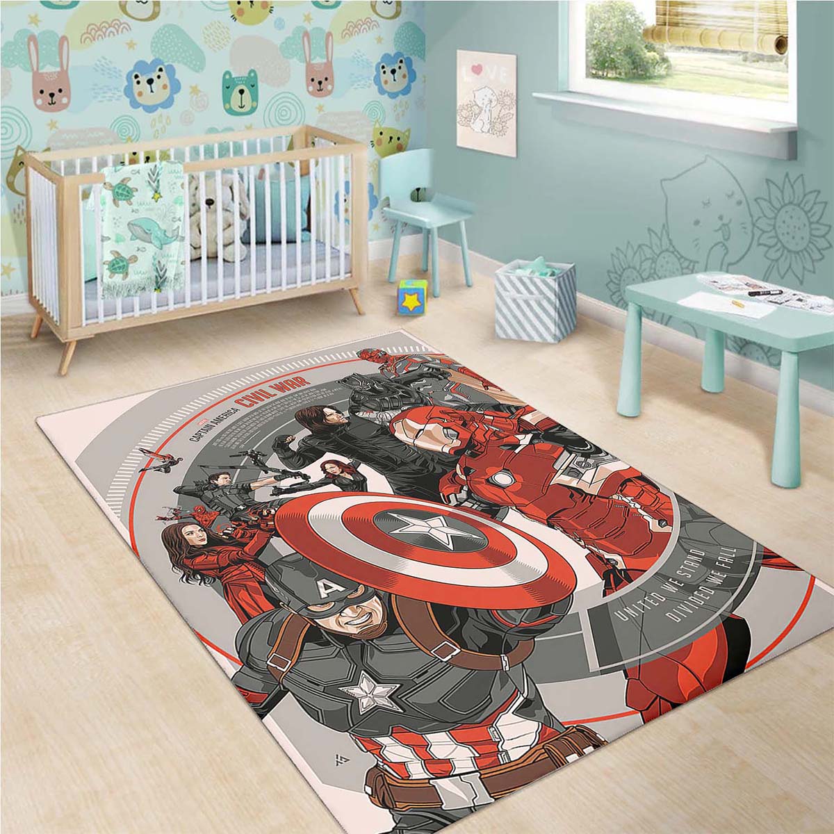 Captain America 3 Civil War Marvel Movies Teppich – Bild 3