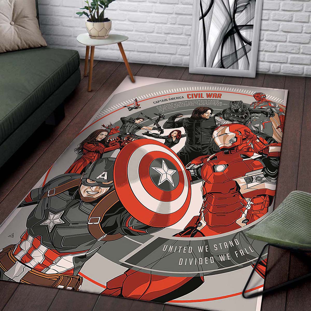 Captain America 3 Civil War Marvel Movies Teppich – Bild 2