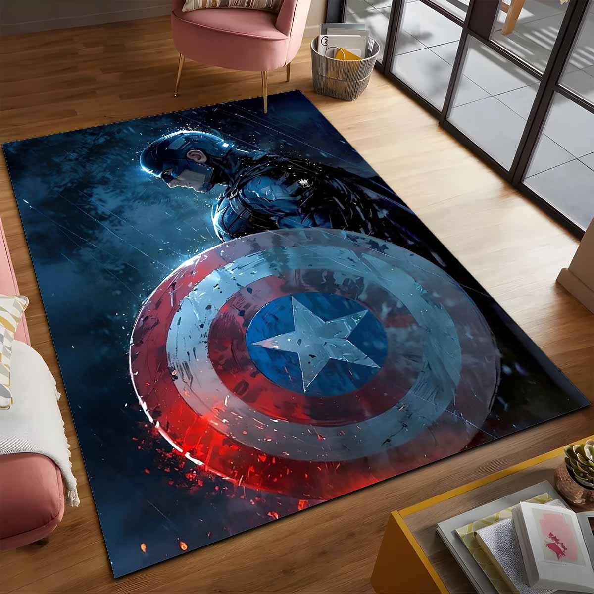 Captain America Marvel 11 Teppich – Bild 2