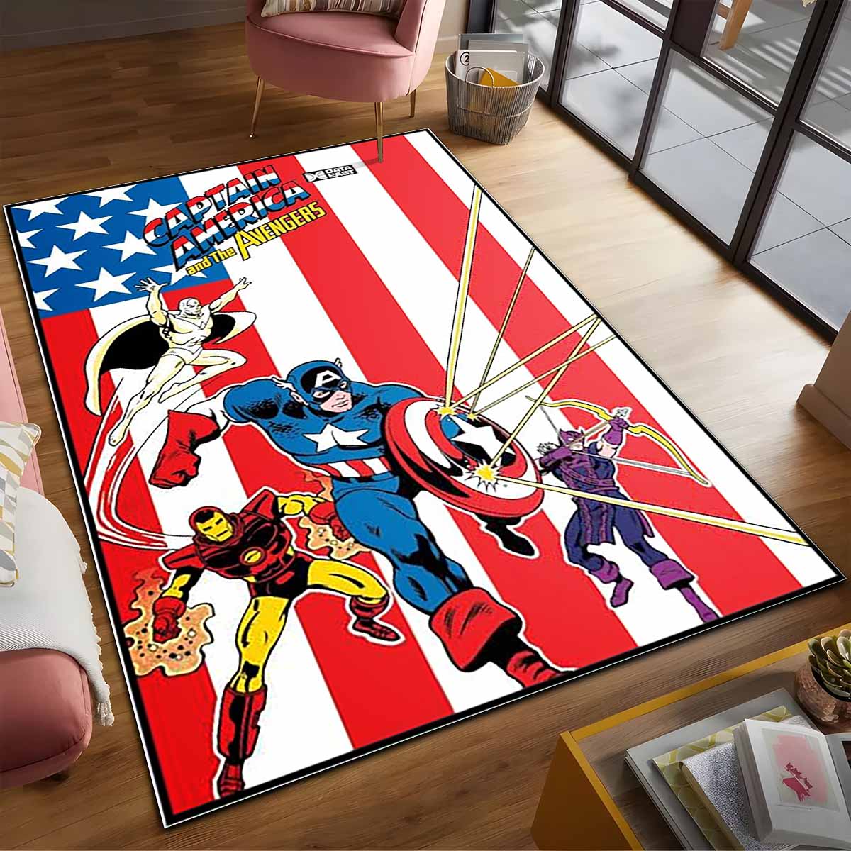Captain America Und Die Avengers Teppich – Bild 2