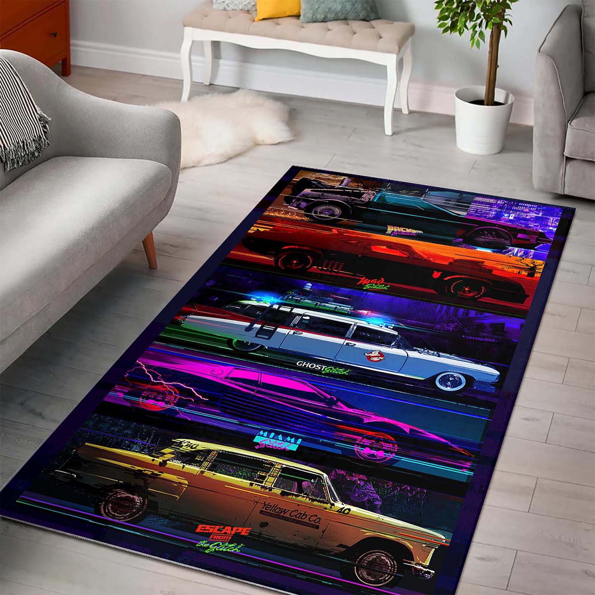 Cars Legends Of The Glitch Teppich – Bild 3
