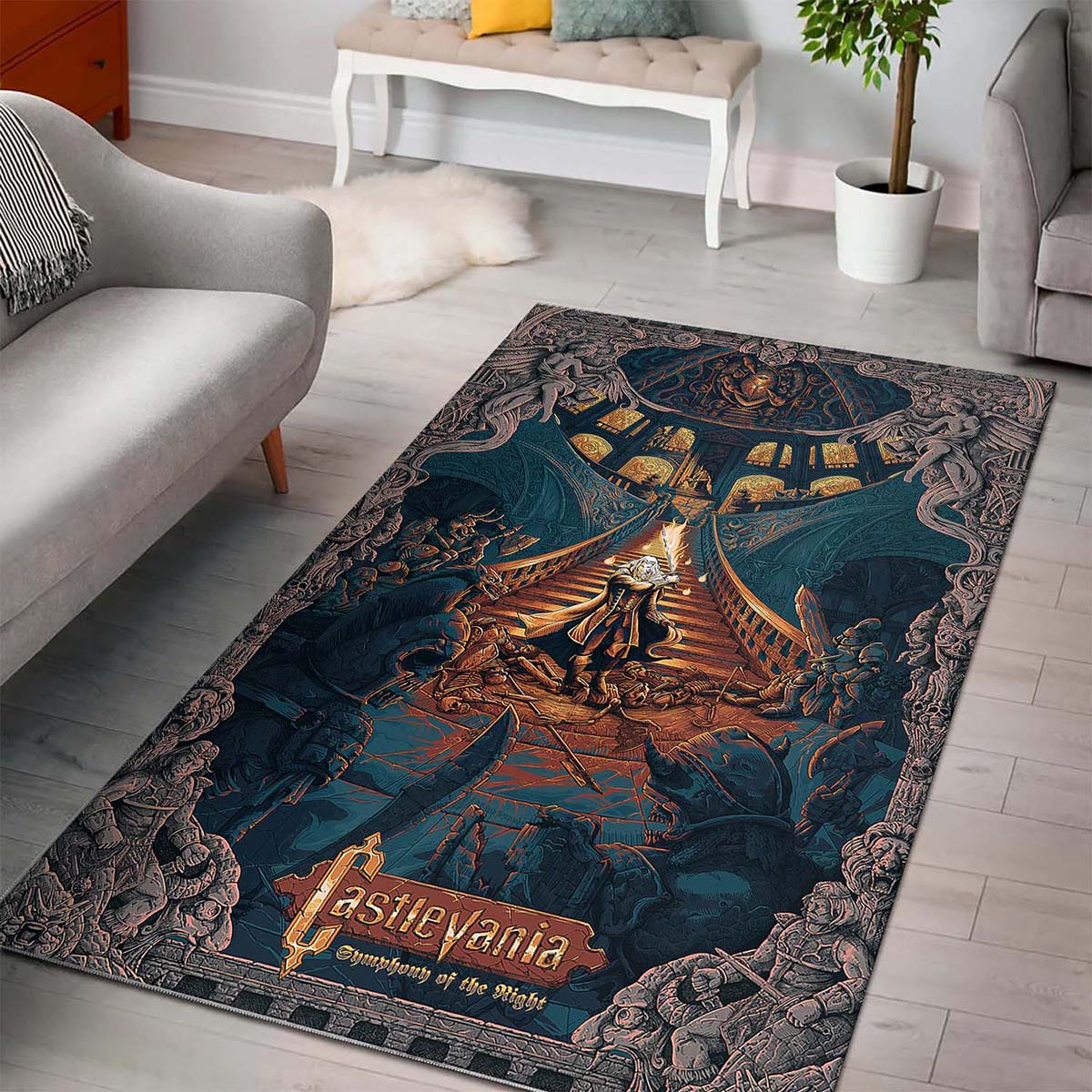 Castlevania Symphony Of The Night Teppich – Bild 3