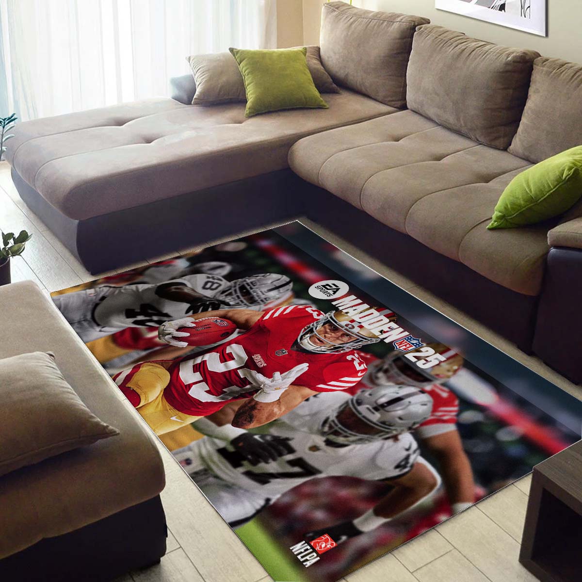 Christian Mccaffrey Teppich – Bild 3