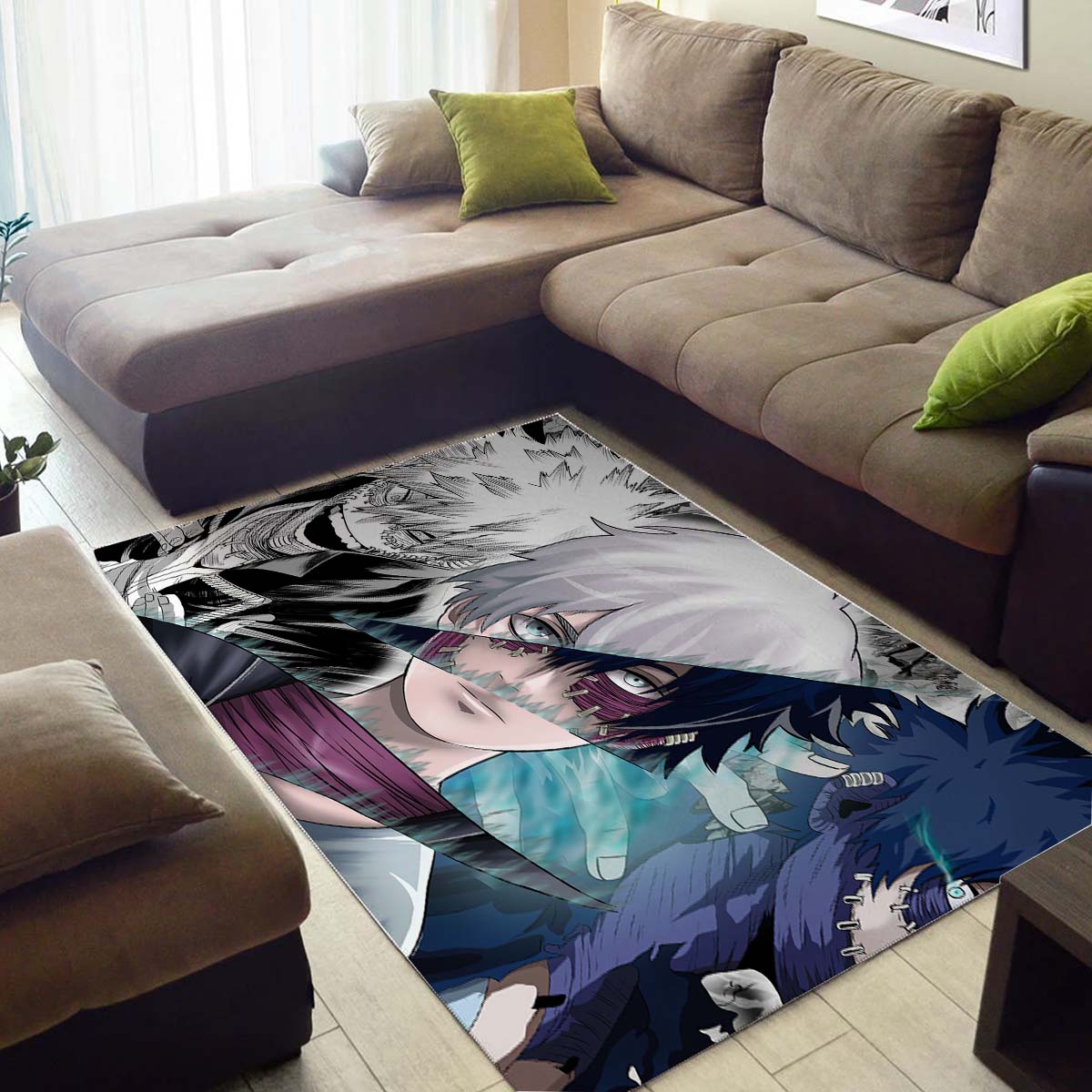 Dabi My Hero Teppich – Bild 3