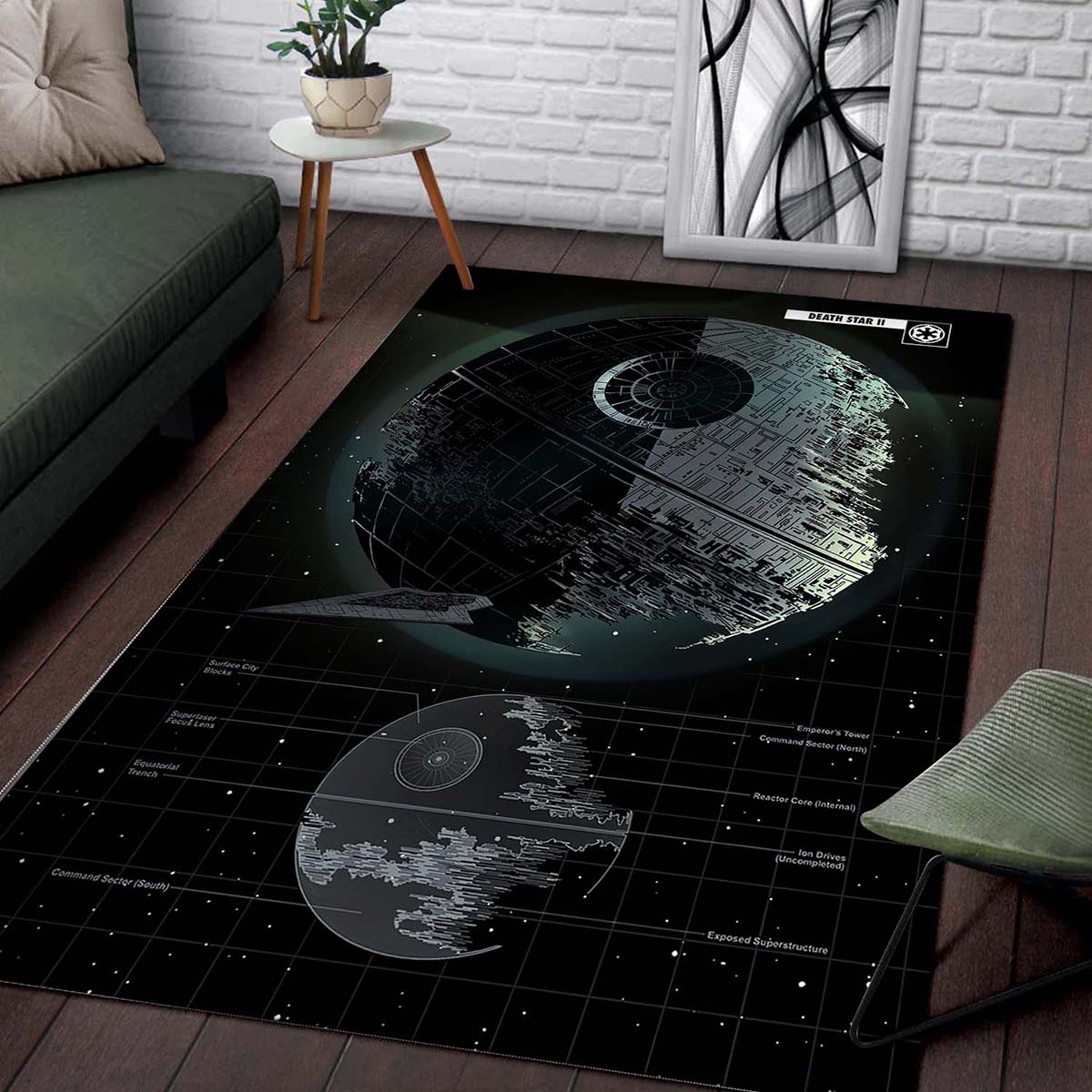 Death Star Ii Star Wars Teppich – Bild 2