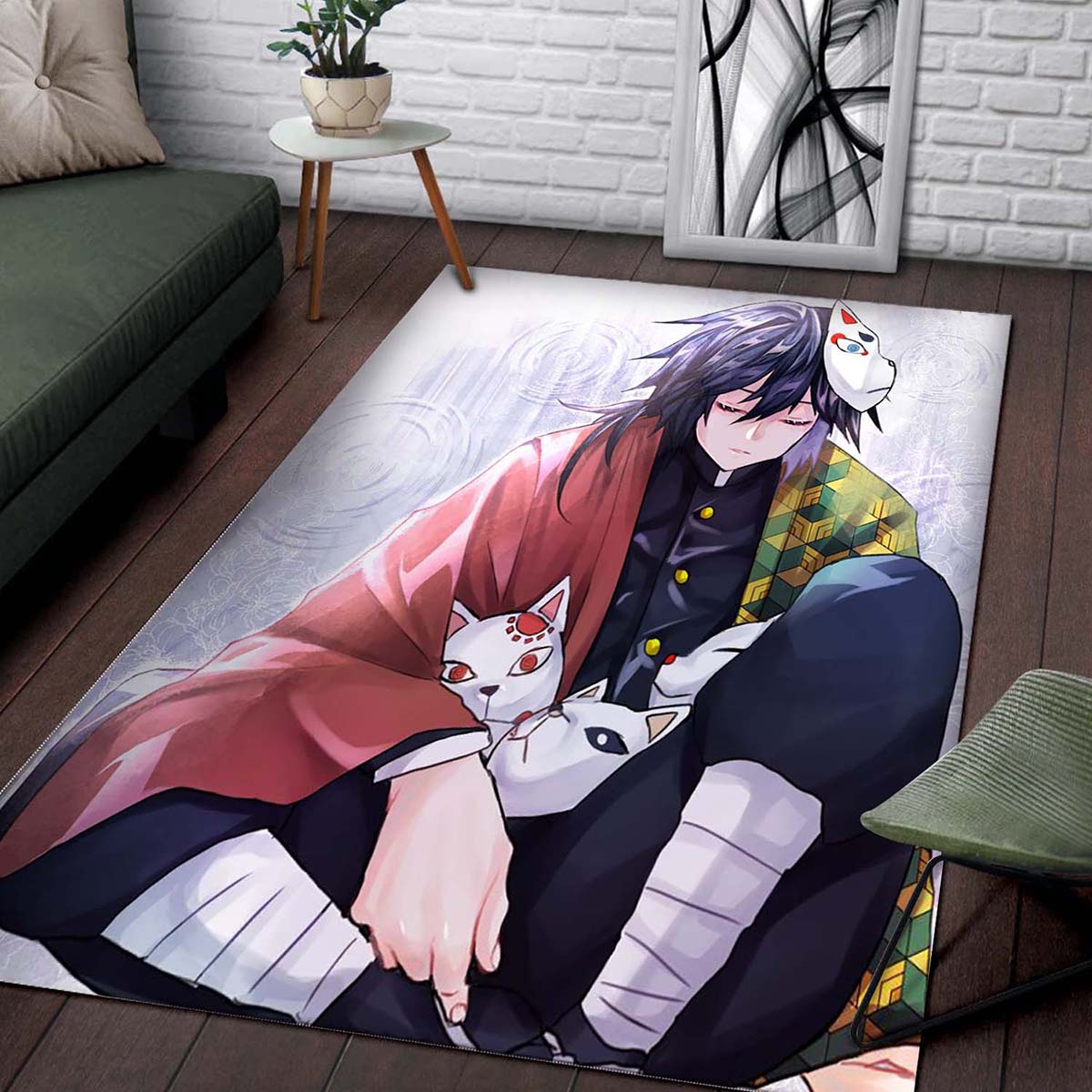Demon Slayer Giyu Tomioka Teppich – Bild 2