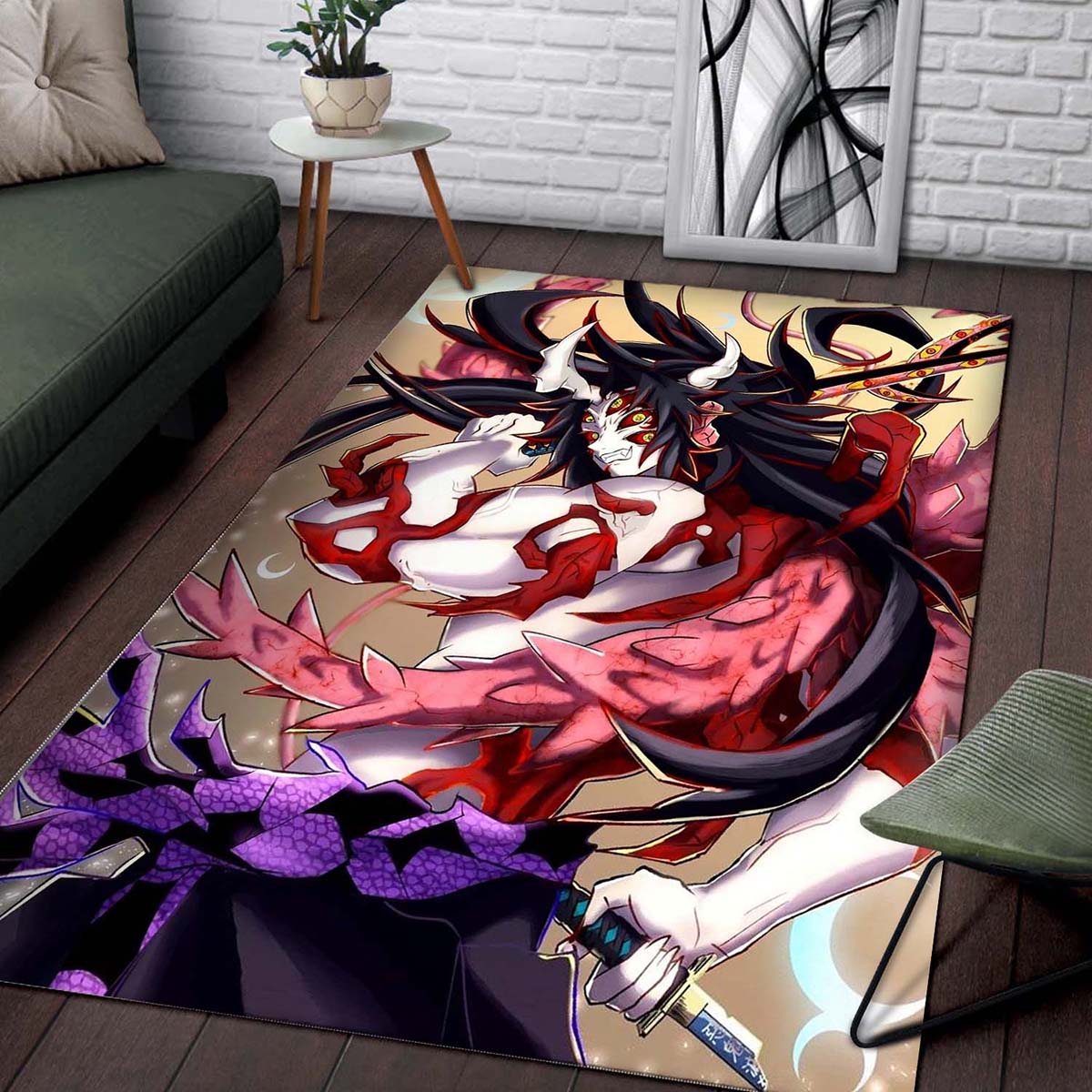 Demon Slayer Kokushibo 11 Teppich – Bild 2