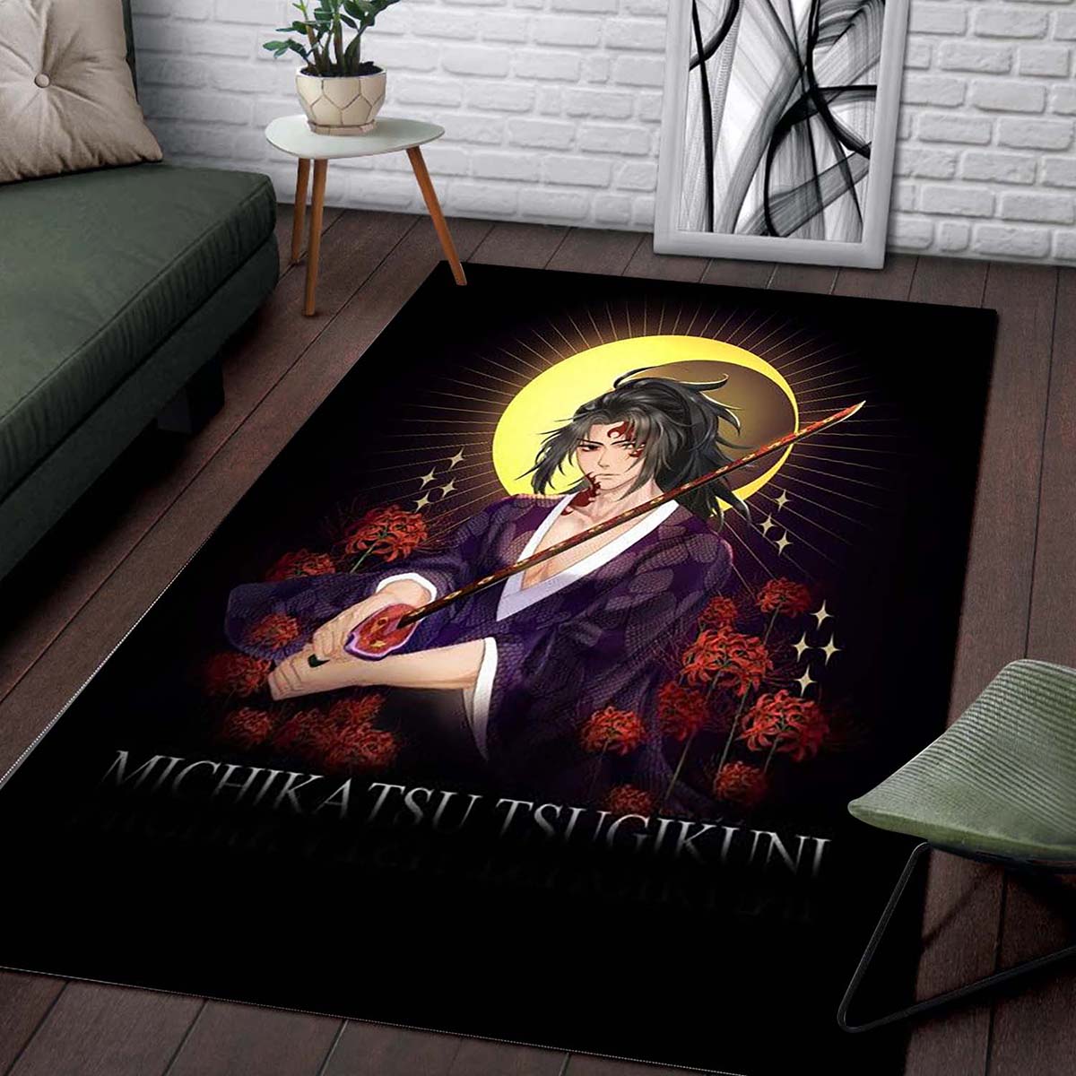 Demon Slayer Kokushibo 15 Teppich – Bild 2
