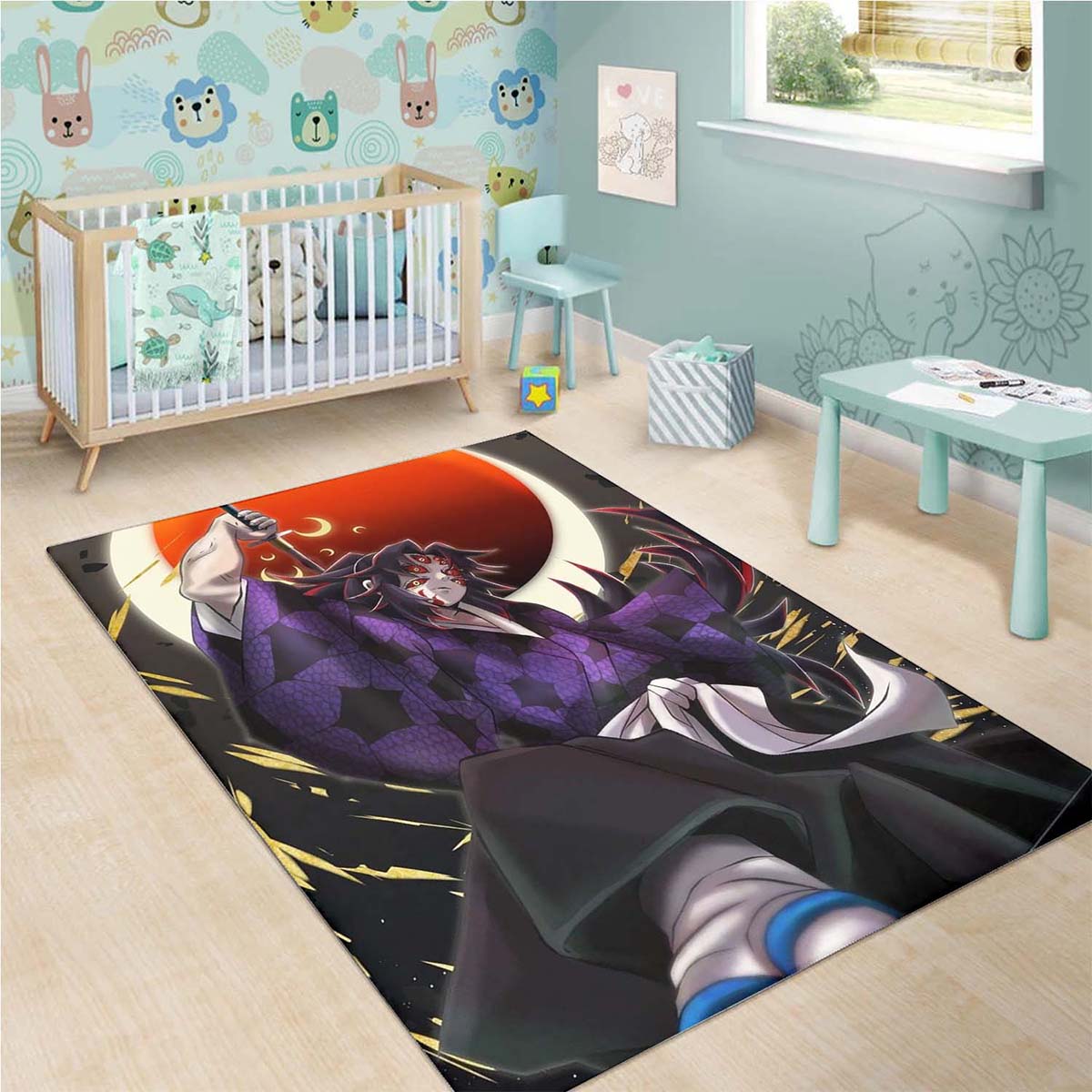Demon Slayer Kokushibo 20 Teppich – Bild 3