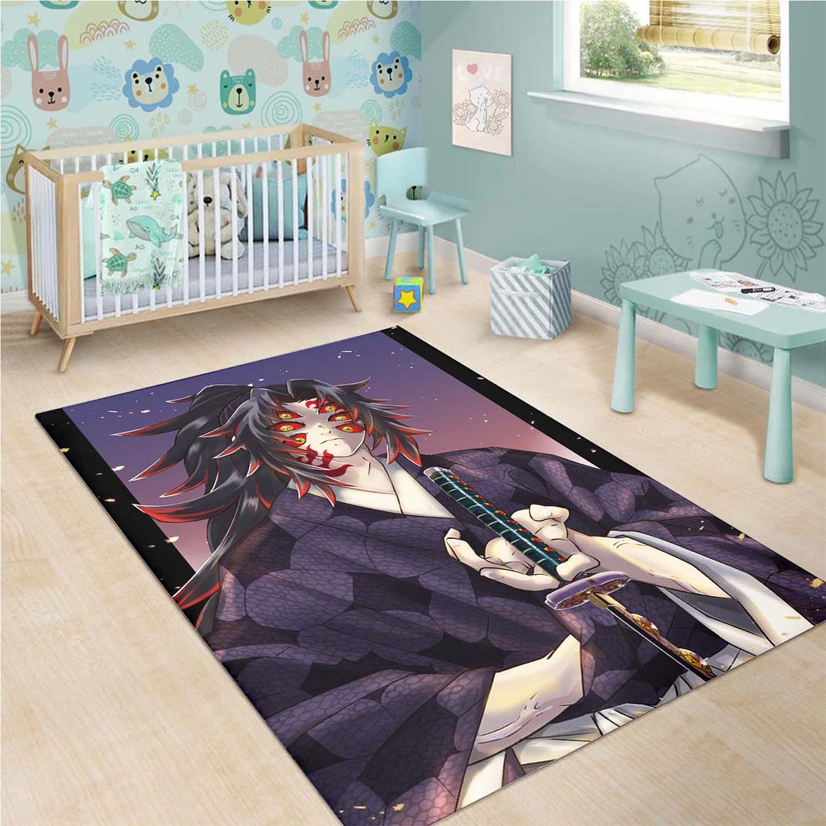 Demon Slayer Kokushibo 2 Teppich – Bild 3