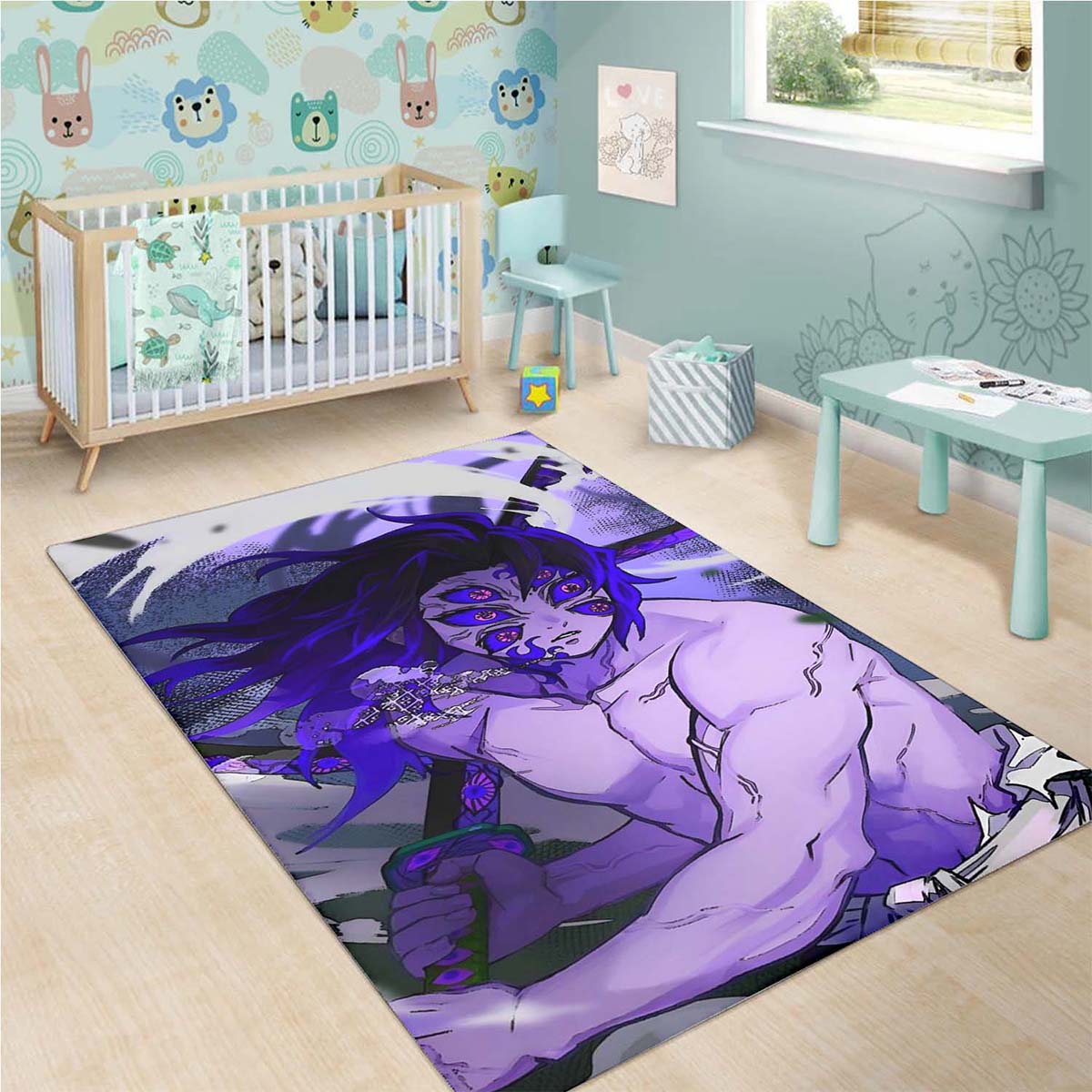 Demon Slayer Kokushibo 3 Teppich – Bild 3