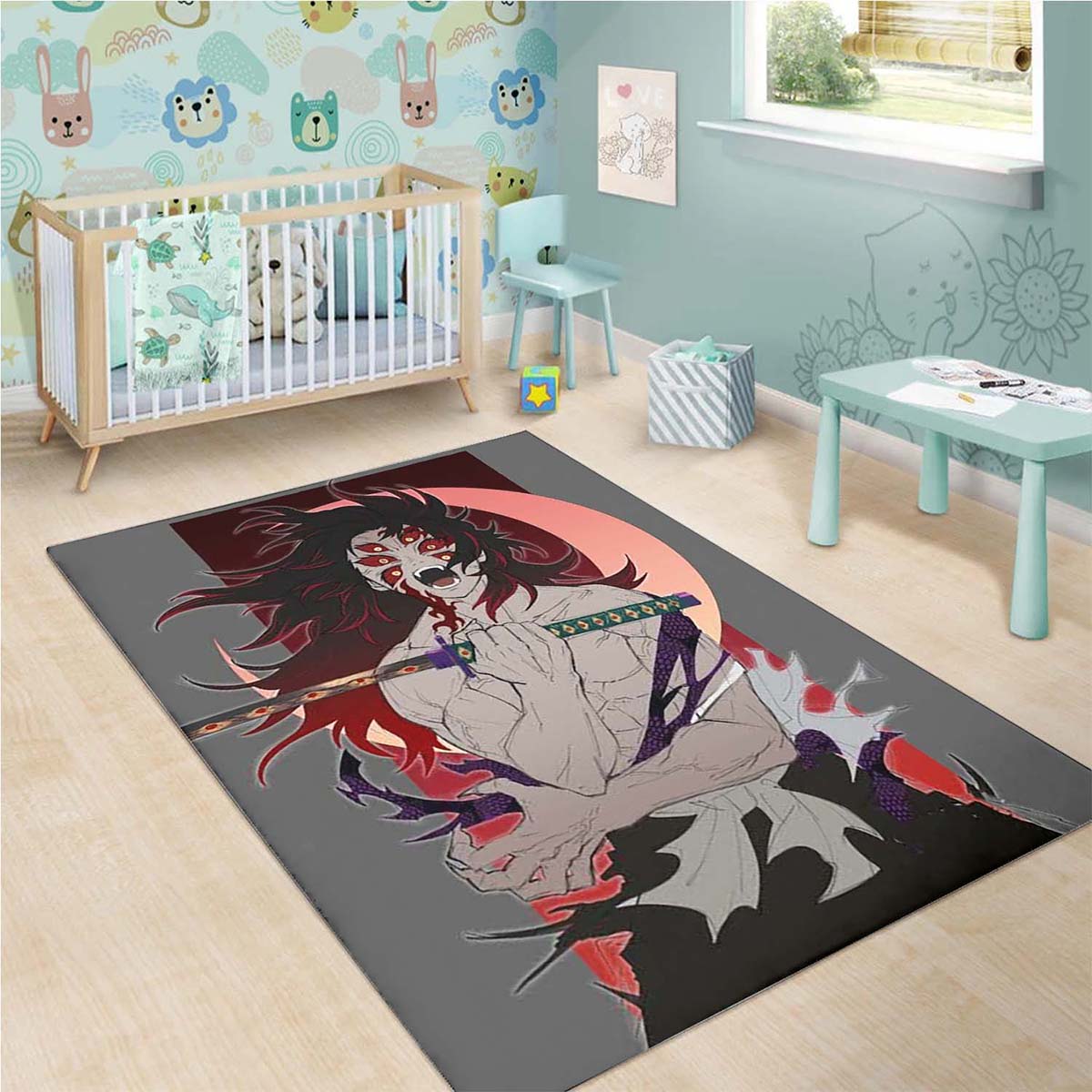 Demon Slayer Kokushibo 8 Teppich – Bild 3