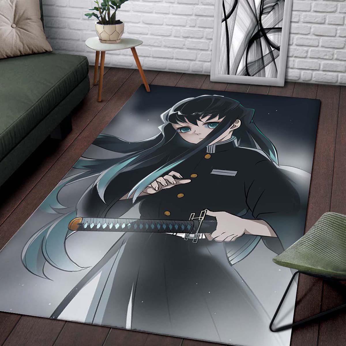 Demon Slayer Muichiro Tokito 15 Teppich – Bild 2