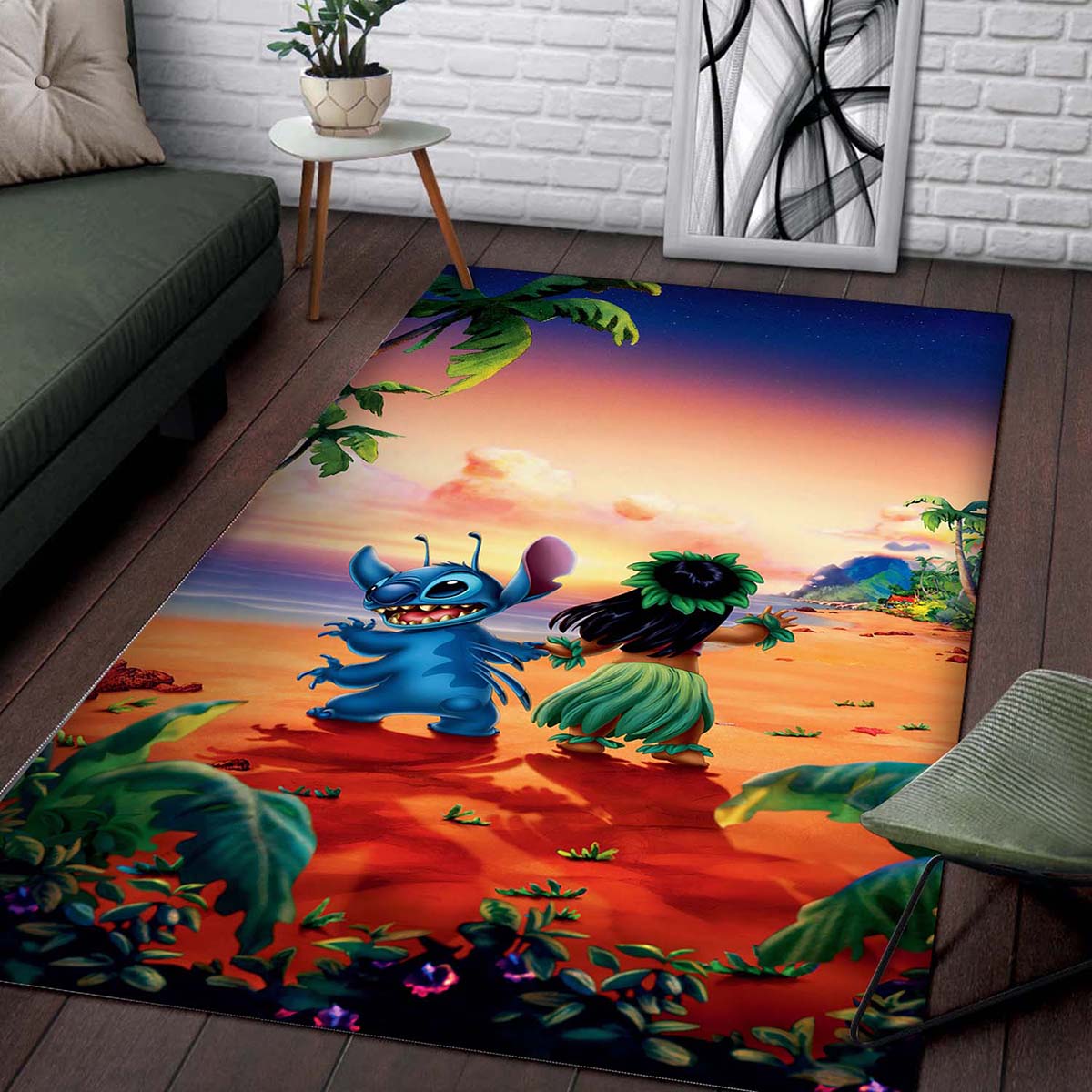 Disney Cartoon Lilo & Stitch Teppich – Bild 2
